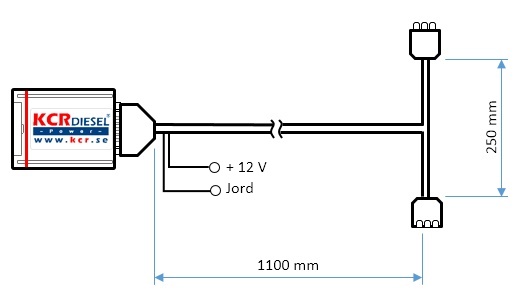 Dimensioner KCR-box